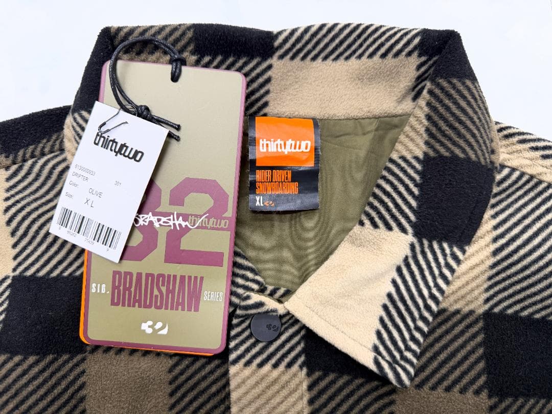 THIRTY TWO サーティーツー Drifterリバーシブルシャツジャケット