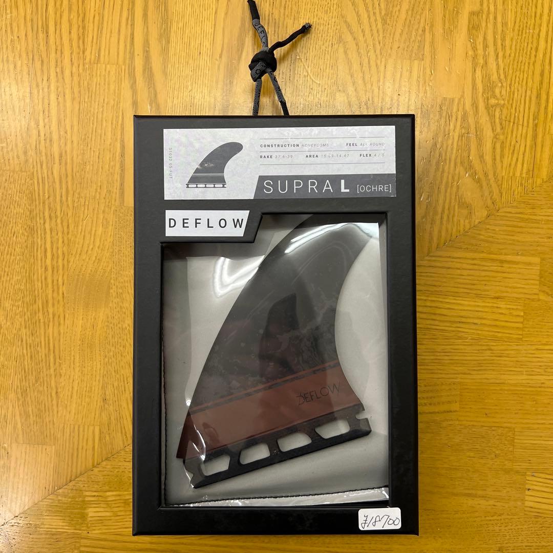 フューチャーフィン DEFLOW SUPRA Lサイズ