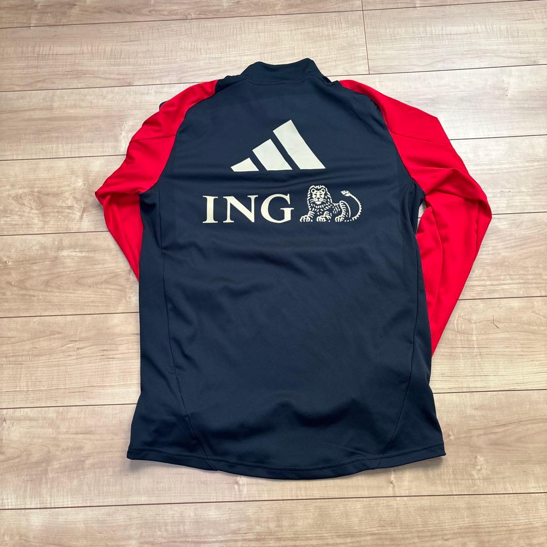 最終価格　adidas ベルギー代表ジャージ Mサイズ　フルスポンサー