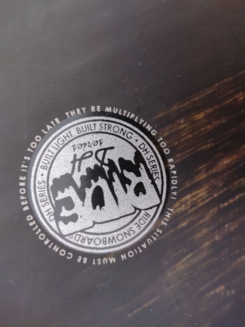 RIDE☓BURTON スノーボード BURTONケース付き3点セット