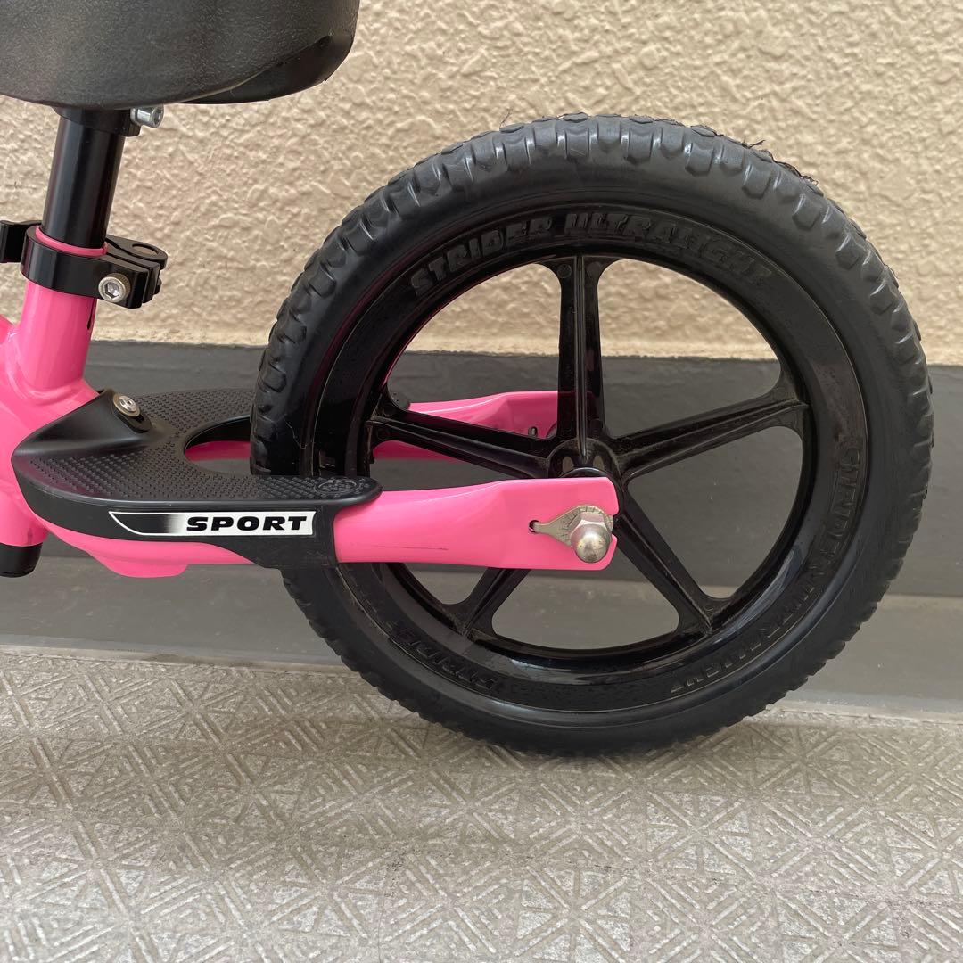 STRIDER 12 SPORT バランスバイク ピンク