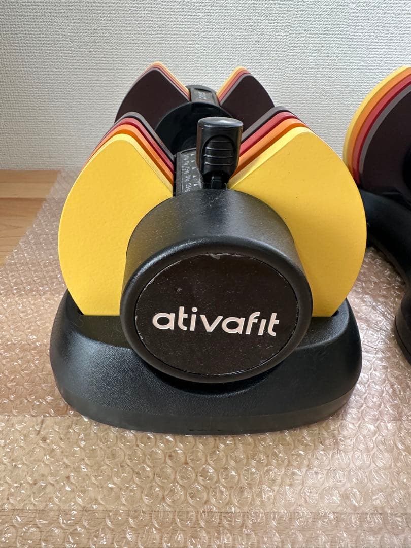 早い者勝ち 可変式ダンベル ativafit 12.5キロ　２個セット