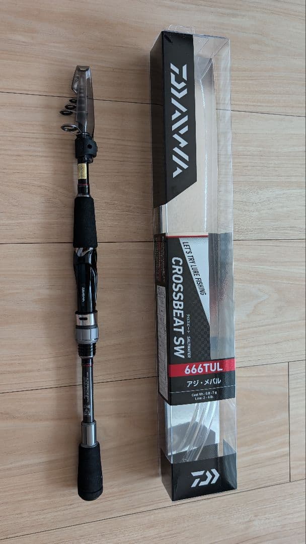 DAIWA CROSSBEAT SW 666TUL ルアーロッド