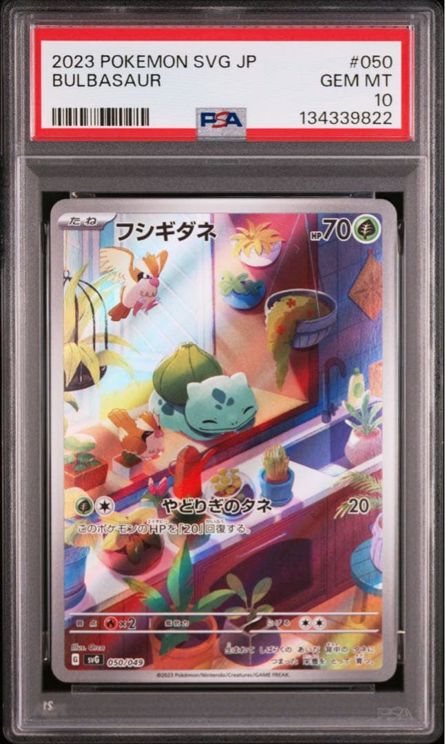 3連番 PSA10 フシギダネ AR ヒトカゲ AR ゼニガメ AR プロモ ⑧