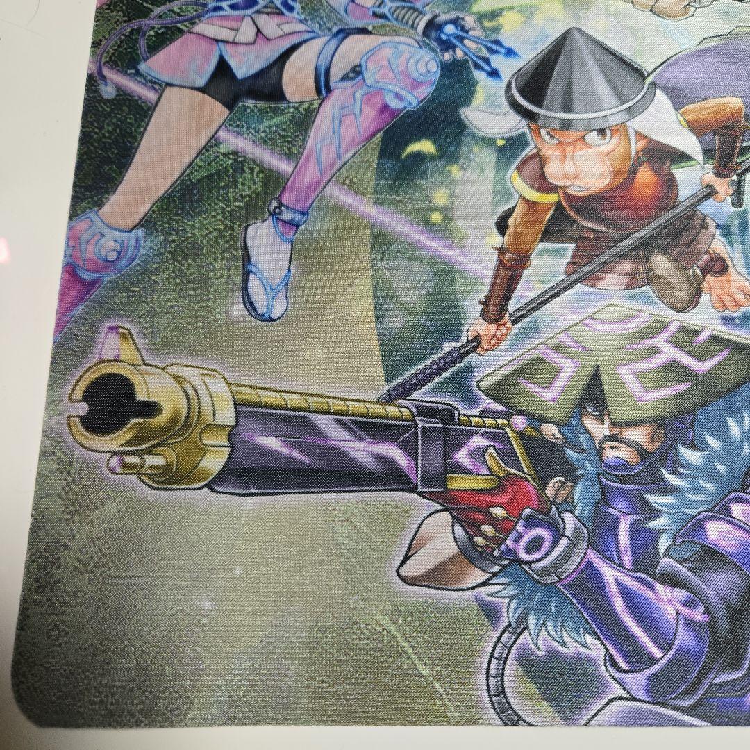 遊戯王 アジア版 プレイマット 影六武衆YOT2017 シンガポール2018