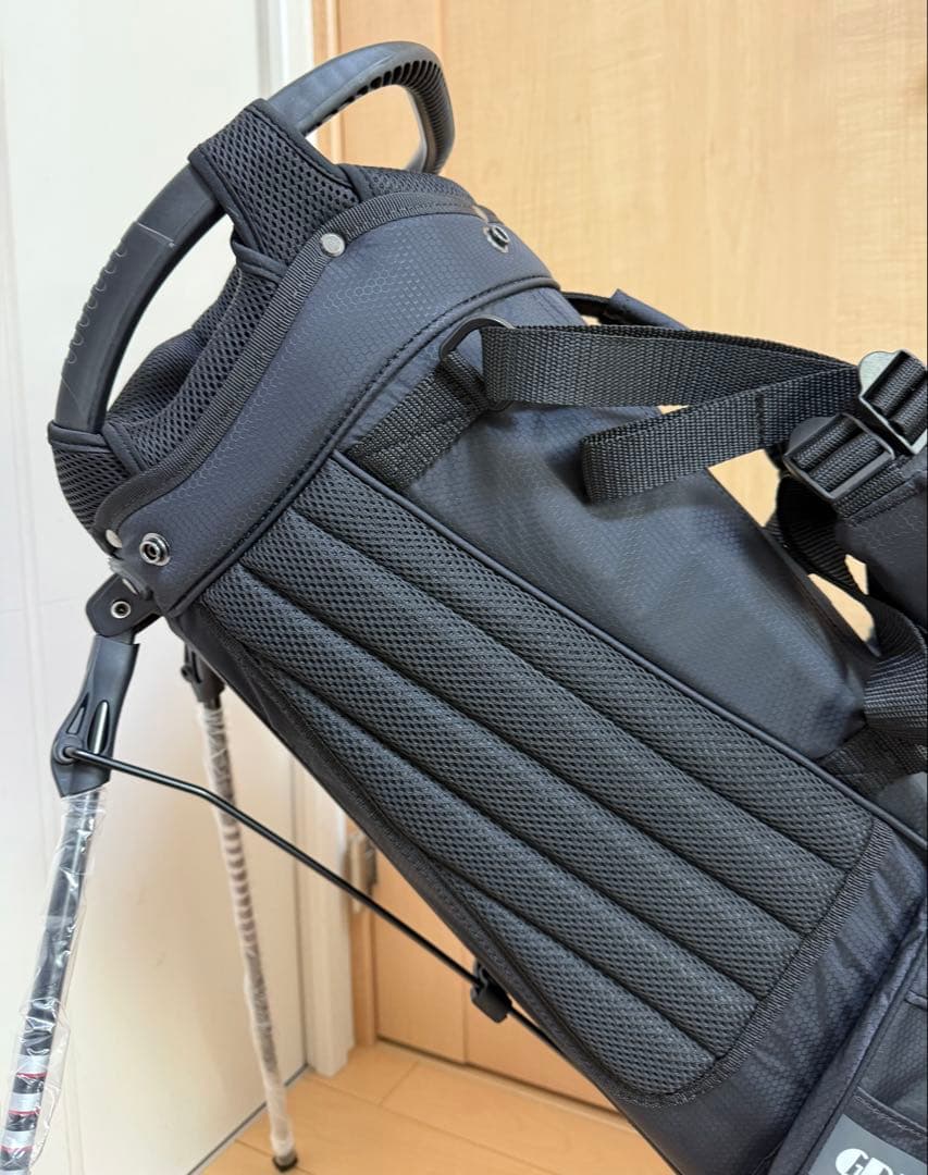 新品★ツアーAD★スタンドキャディバッグ★ツアー支給品★未使用★ゴルフバッグ★黒