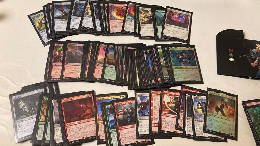 MTG 統率者デッキ リミットブレイク 日本語 サンプルパックなし FF