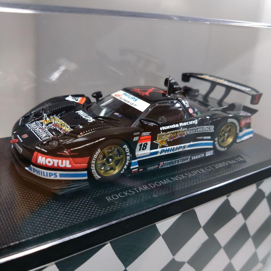 【未開封美品】1/43 エブロ 童夢ホンダ NSX YOSIKI 2009