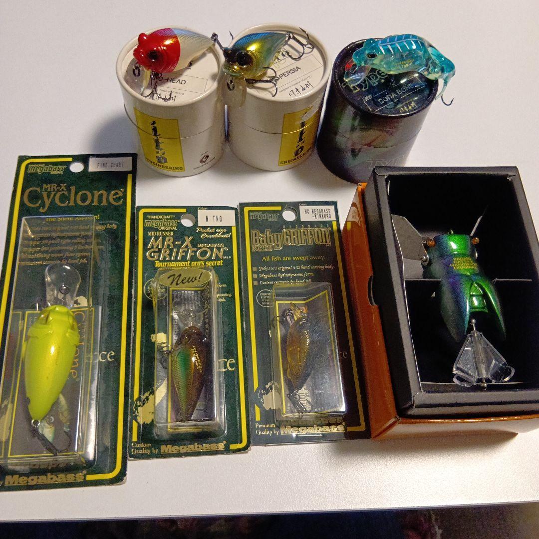 Megabass ルアー 7個セット MR-X Cyclone 他