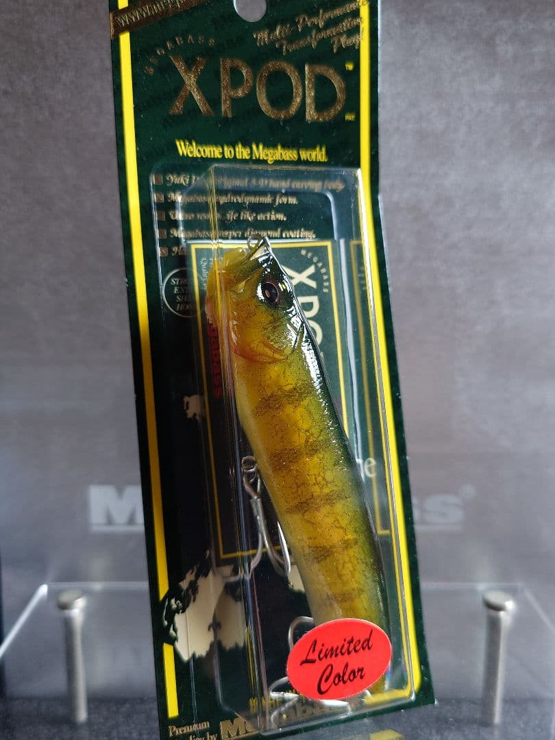 メガバス ito エックスポッド 限定 SP-C グリッターパーチ 新品未開封