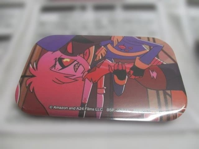 【未開封品】ハズビンホテルへようこそ　スクエア缶バッジ　８点まとめ