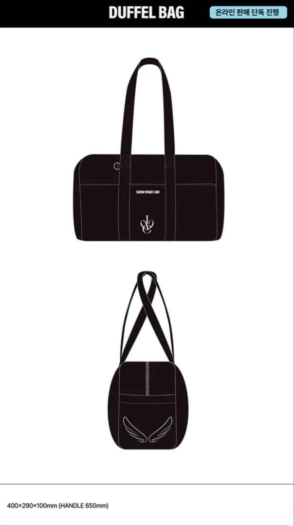 IVE show what i am ソウルコン　ワルツ　ダッフルバッグ