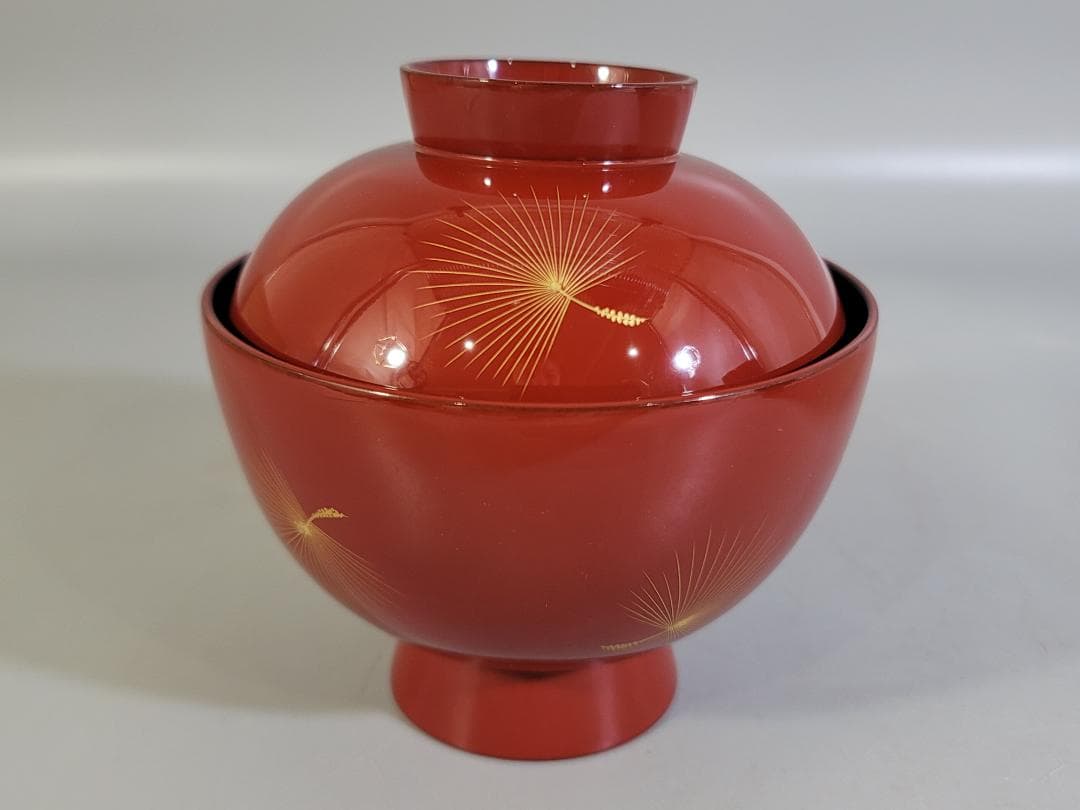 DT367 輪島塗 吸物椀 能作 共箱 未使用