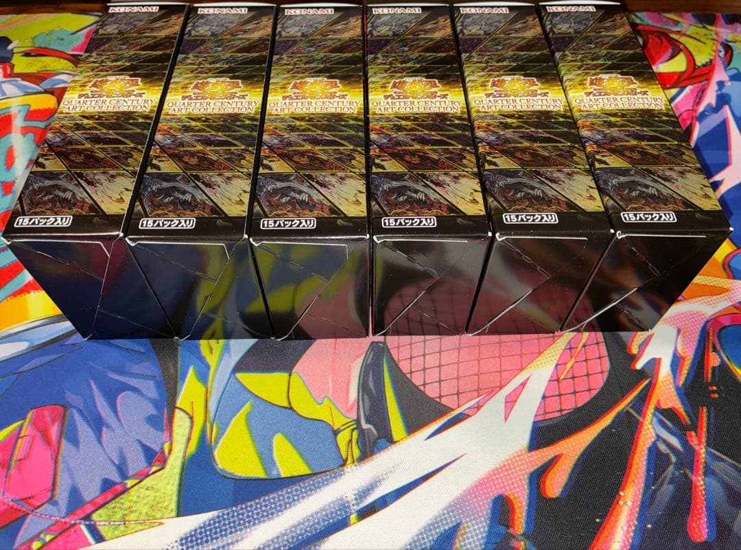 遊戯王 クォーターセンチュリーアートコレクション　6BOX アーコレ 25th