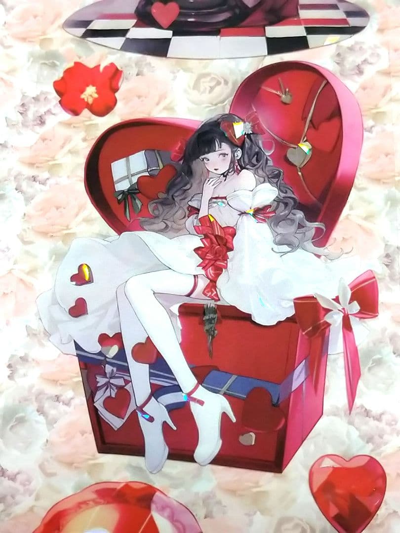 廃盤品✩J1075＃绯语礼赞(贝壳光)心有丘壑切り売り海外人物女の子AIマステ