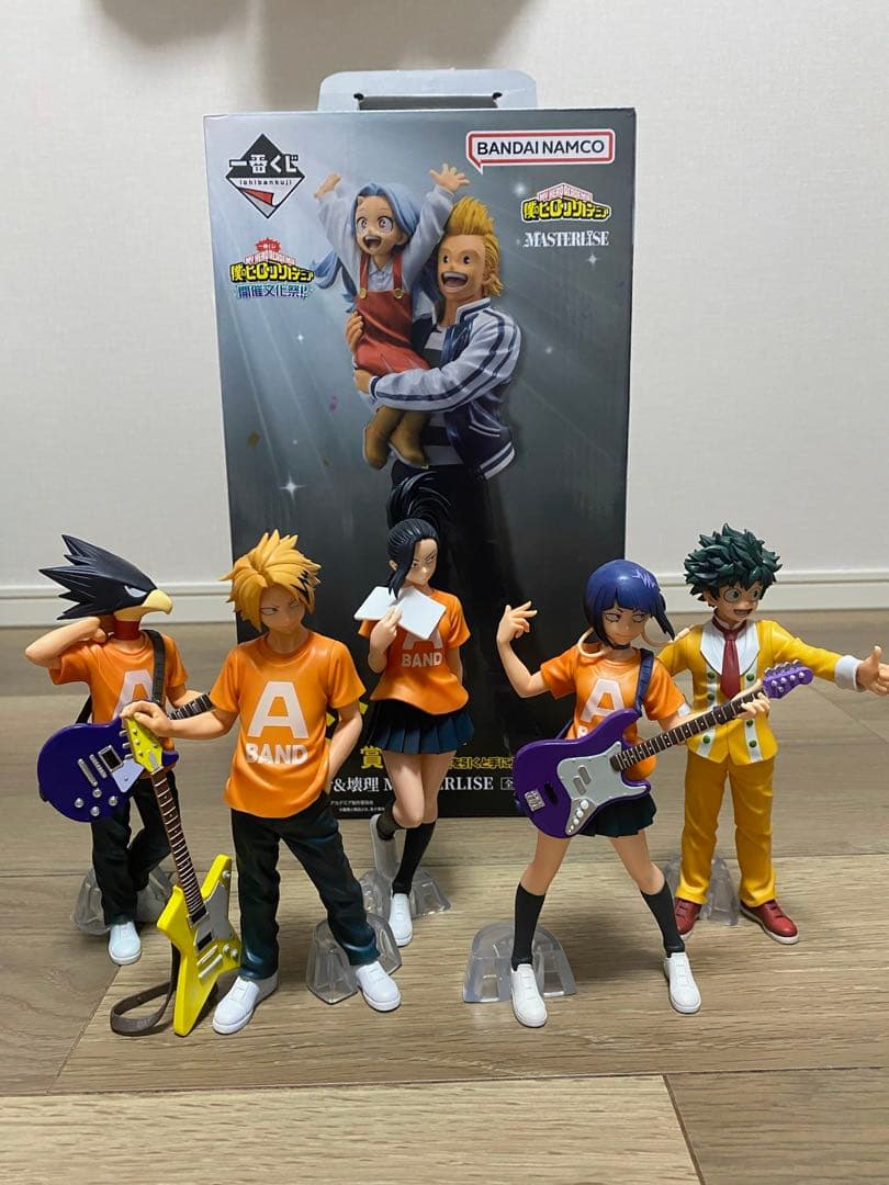 6体セット 一番くじ 僕のヒーローアカデミア 開催文化祭!! 垂れ流せ！文化祭！