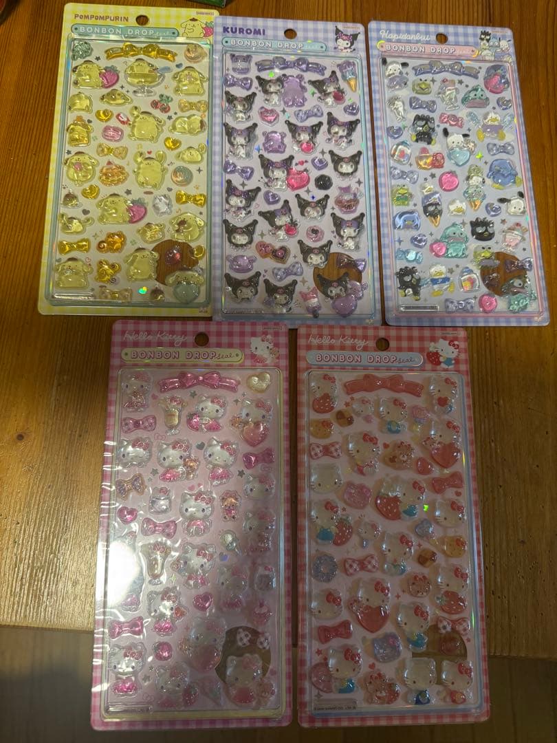 そ*ら様 ボンボンドロップシール　サンリオ