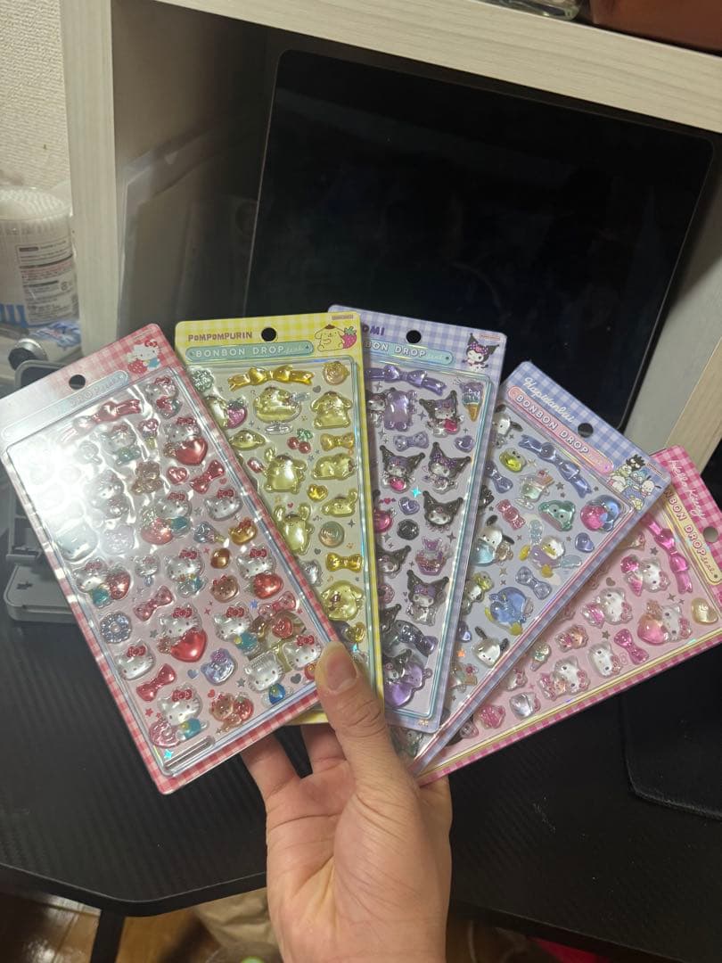 そ*ら様 ボンボンドロップシール　サンリオ