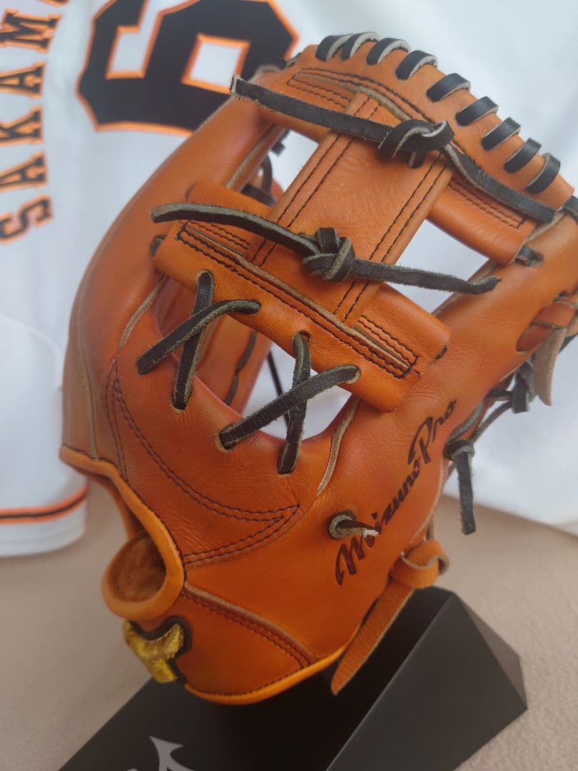 し*会様 Mizuno Pro 硬式内野手グローブクラフテッドエディション坂本勇