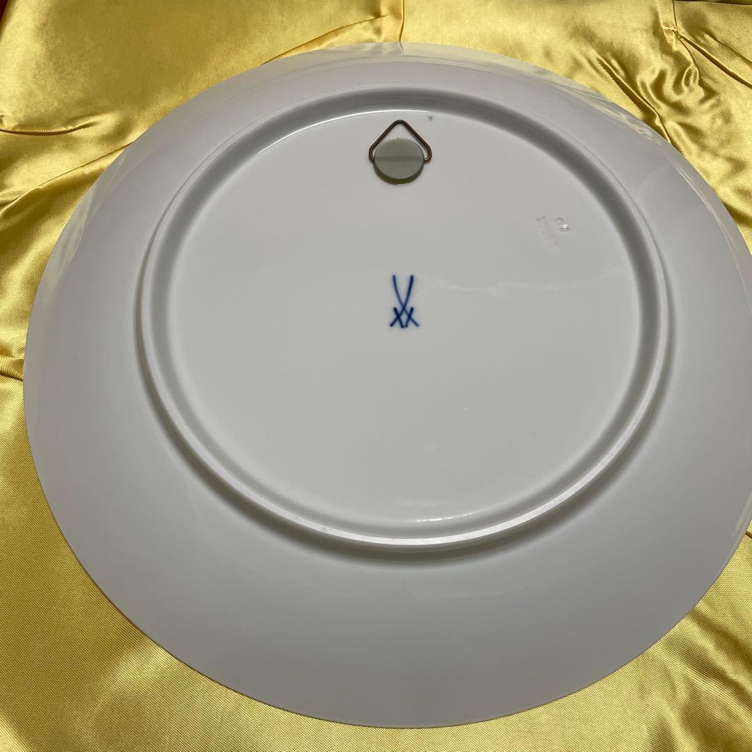 ◇美品＊１９４２年＊クリスマスプレート＊直径２５cm＊箱入り・Meissen・