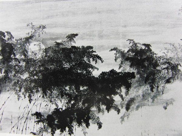 平福　百穂【杜鵑夜】、年代物、希少画集画、状態良好、新品高級額装付