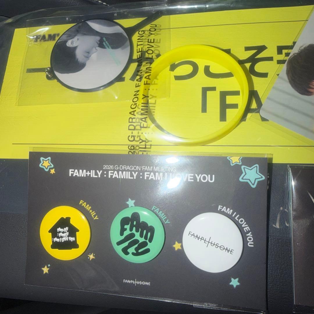 ジヨン BIGBANG G-DRAGONファンミーティング 2026 7点セット