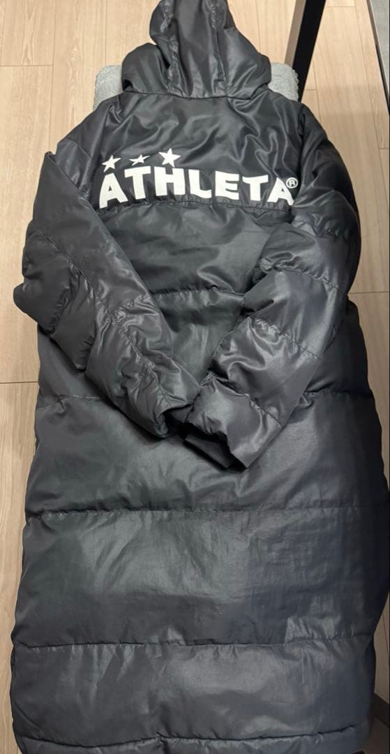 ATHLETA ベンチコート 中綿付き