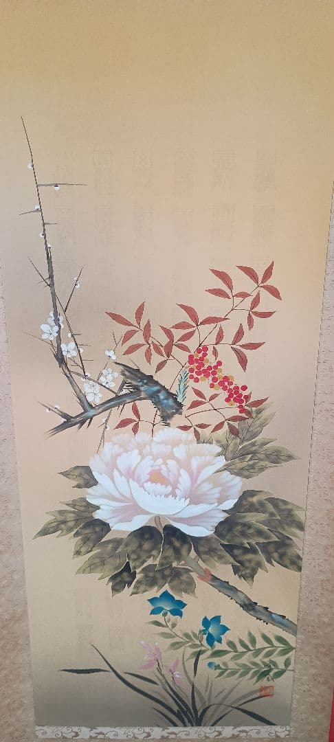 花鳥画 掛軸
