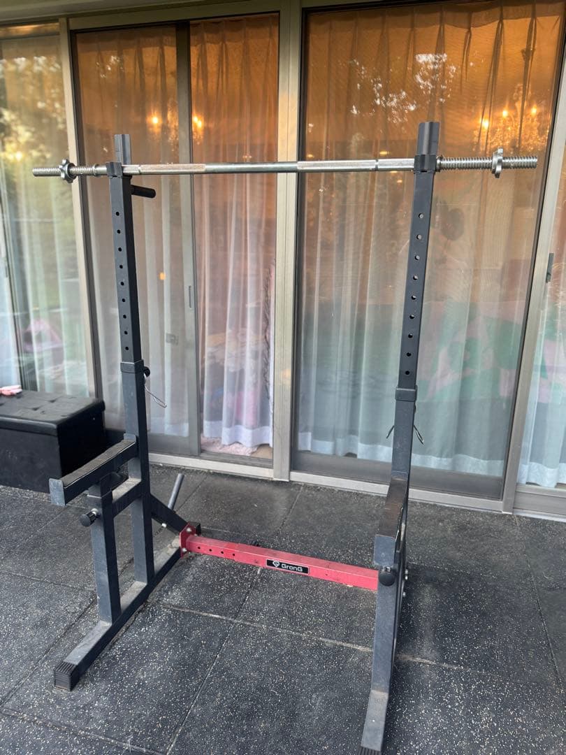 【初めての自宅トレに最適‼️】28mm径バーベルシャフト＋プレートセット