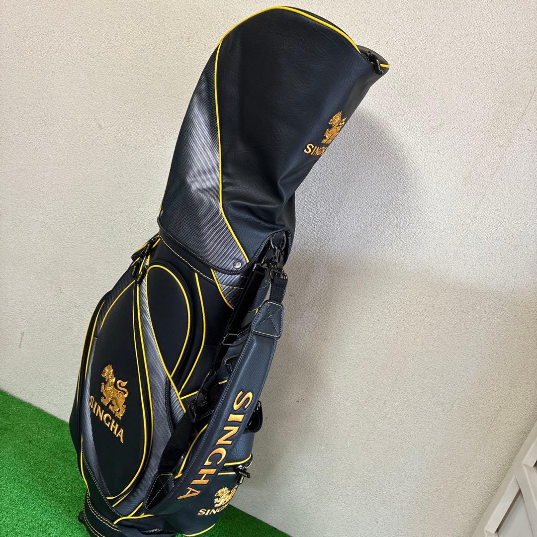 非売品美品‼️ThaiトップブランドSINGHAキャディバッグ●