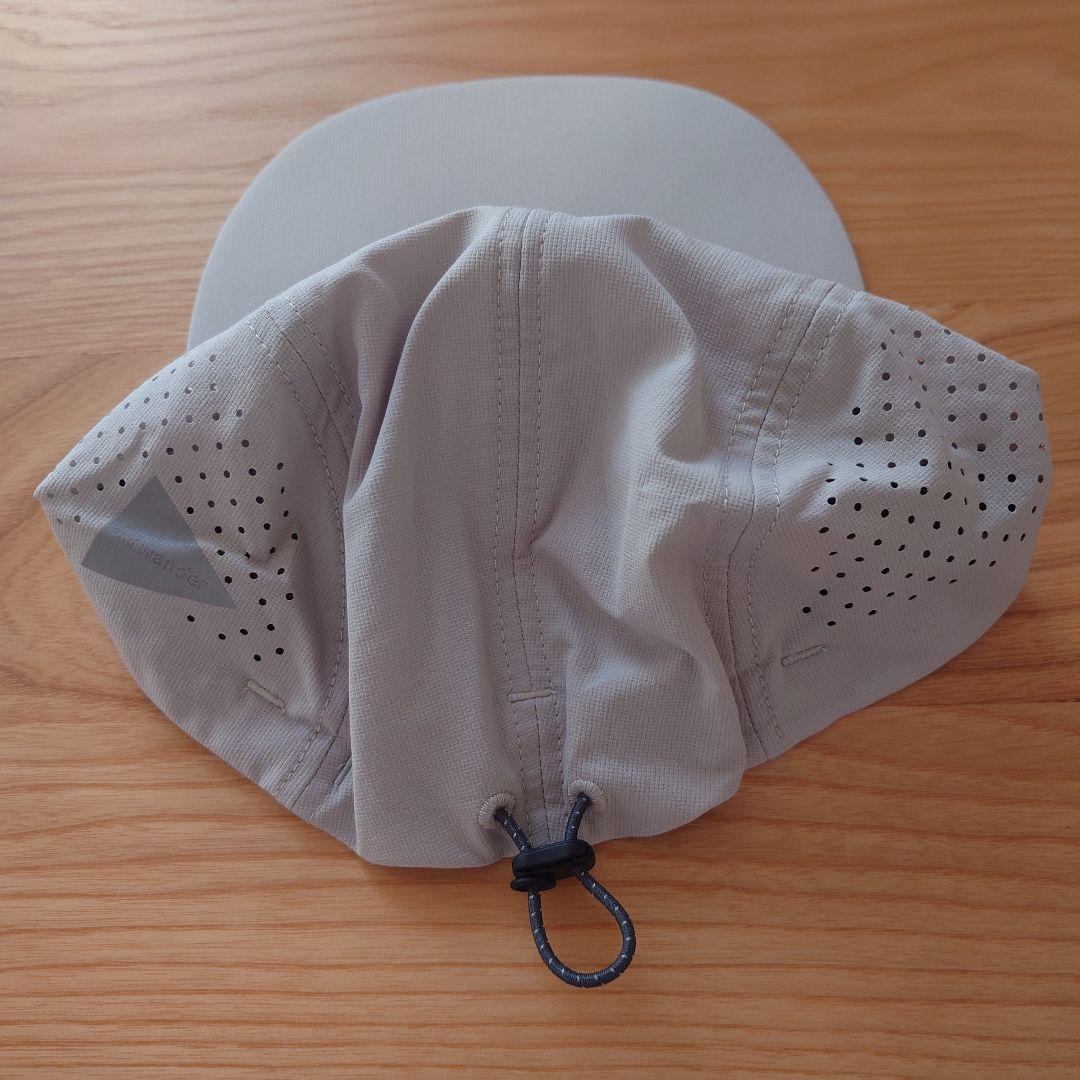 and wander tech cap アンドワンダー テック キャップ