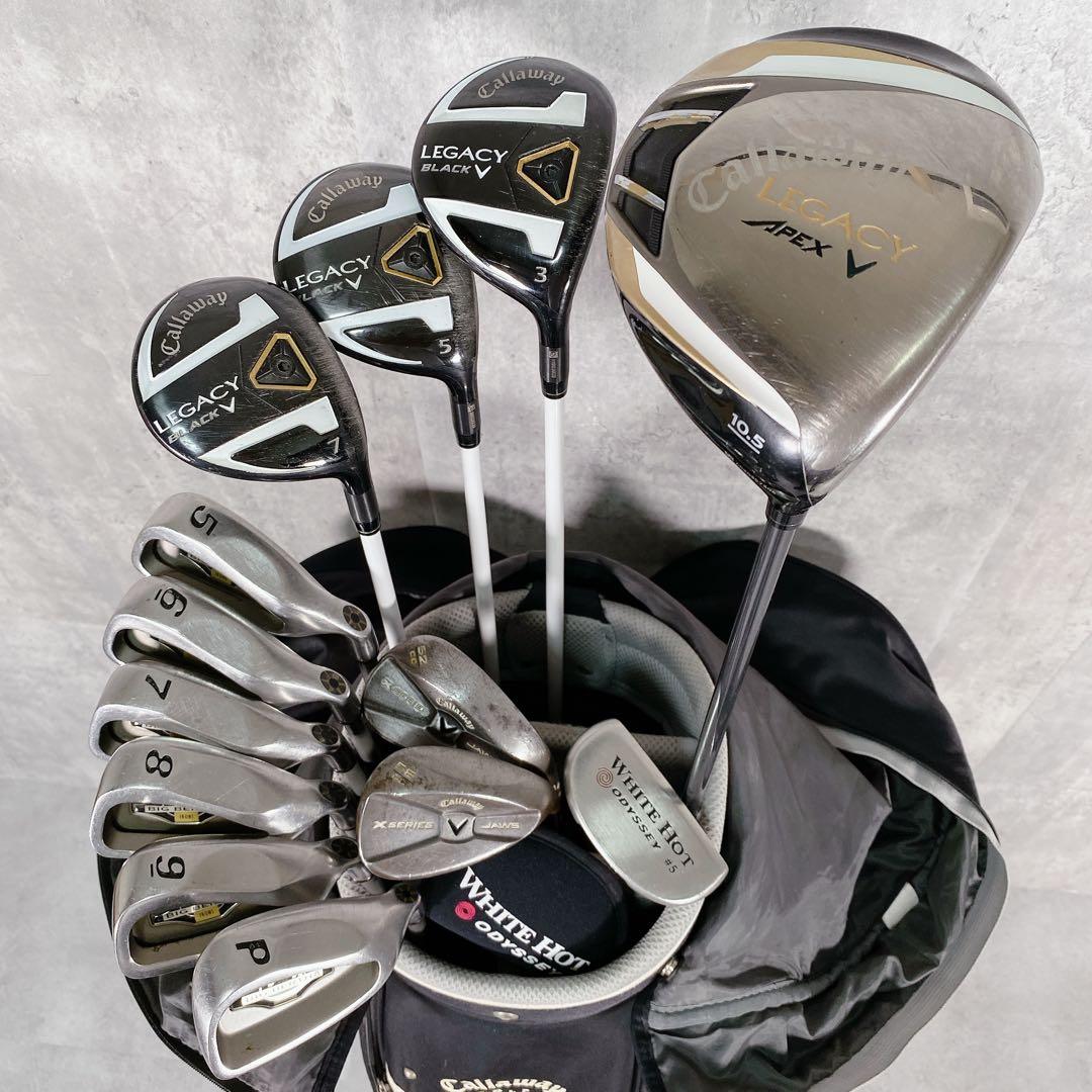 T158 キャロウェイ ゴルフクラブ メンズ フルセット レガシー 初心者 練習