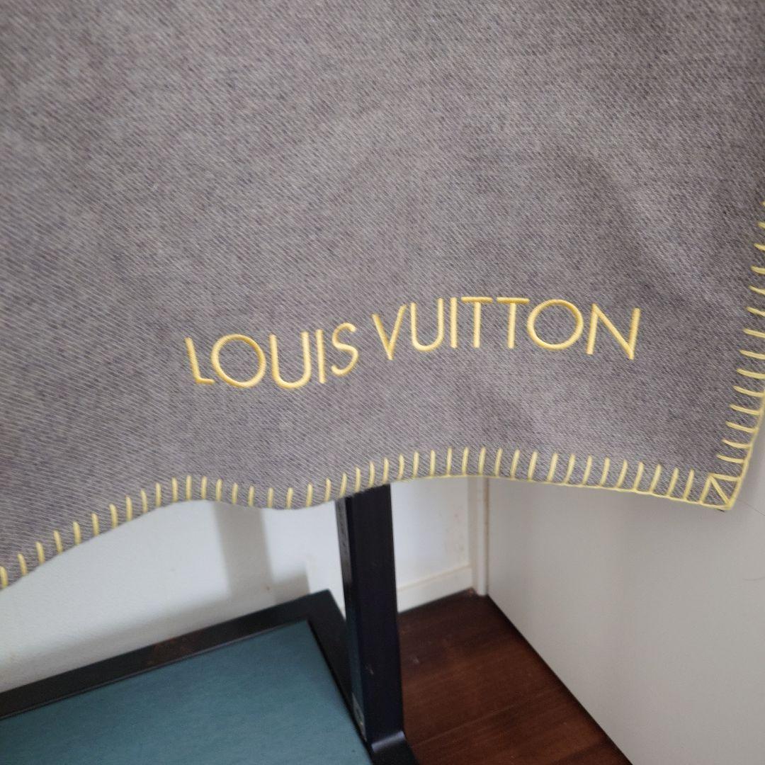 ルイ　ヴィトン　限定　カシミヤ　ブランケット　美品