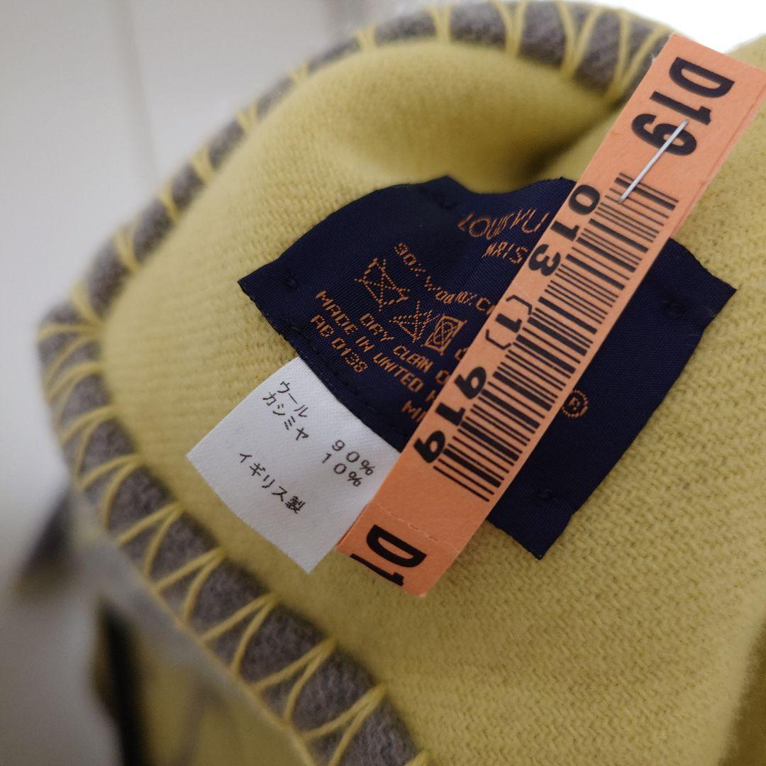 ルイ　ヴィトン　限定　カシミヤ　ブランケット　美品