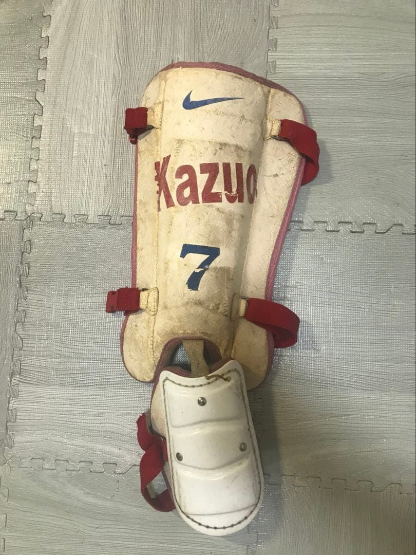 【実使用】Nike 松井稼頭央 フットガード サイズ7