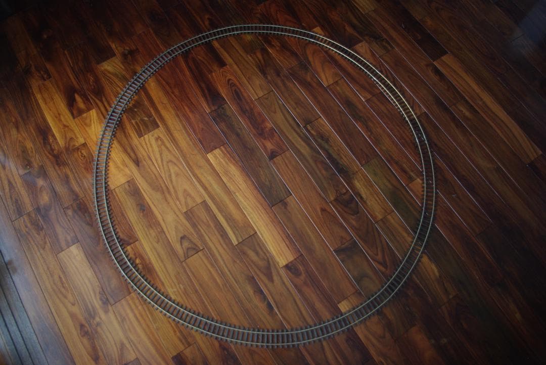 リバロッシ　Oゲージ　2線式レール　1.2m　オーバル　【ターミナル端子付き】