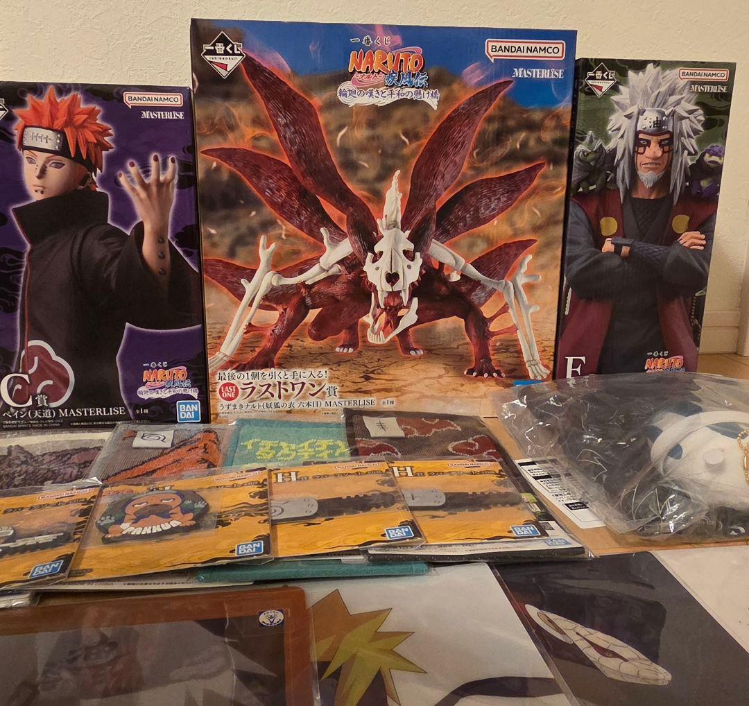 一番くじ NARUTO-ナルト- 疾風伝 輪廻の嘆きと平和の懸け橋　20点セット