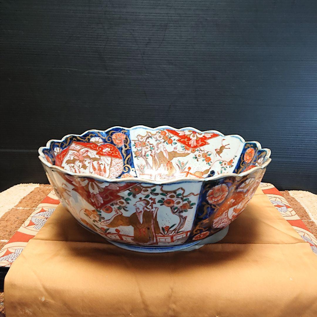 古伊万里、色絵、菓子器