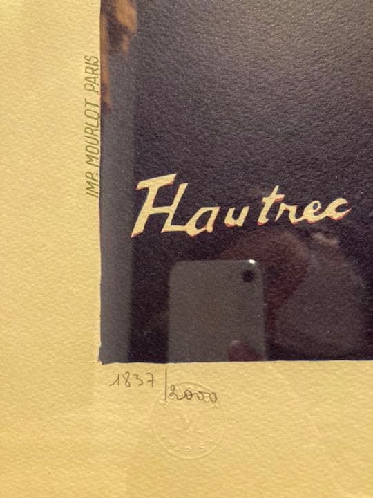 トゥールーズ•ロートレックのリトグラフ【レア品:ムルロ工房】