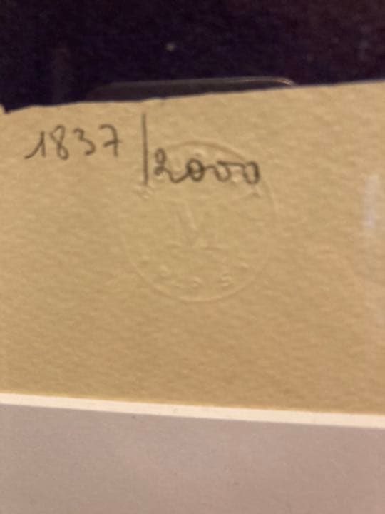 トゥールーズ•ロートレックのリトグラフ【レア品:ムルロ工房】