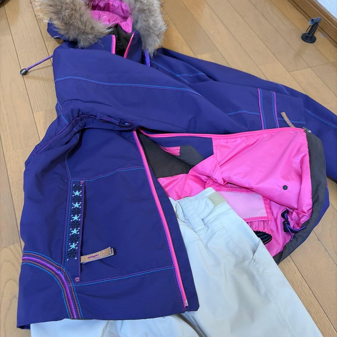 スキー、スノボジャケットとパンツセット Sサイズ
