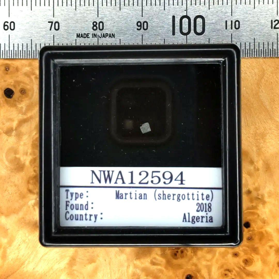 火星の石！シャーッゴッタイト　 NWA 12594　隕石標本