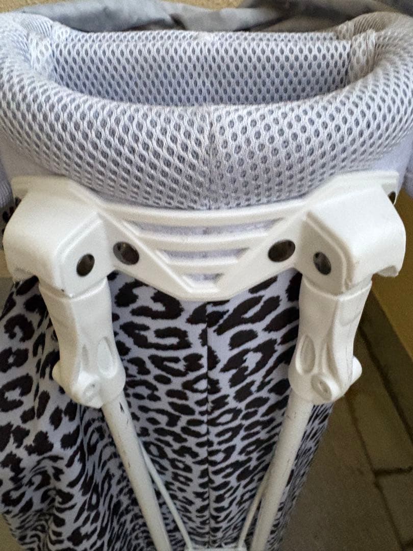 【希少】ニューバランスゴルフ　レオパード　スタンドキャディバッグ