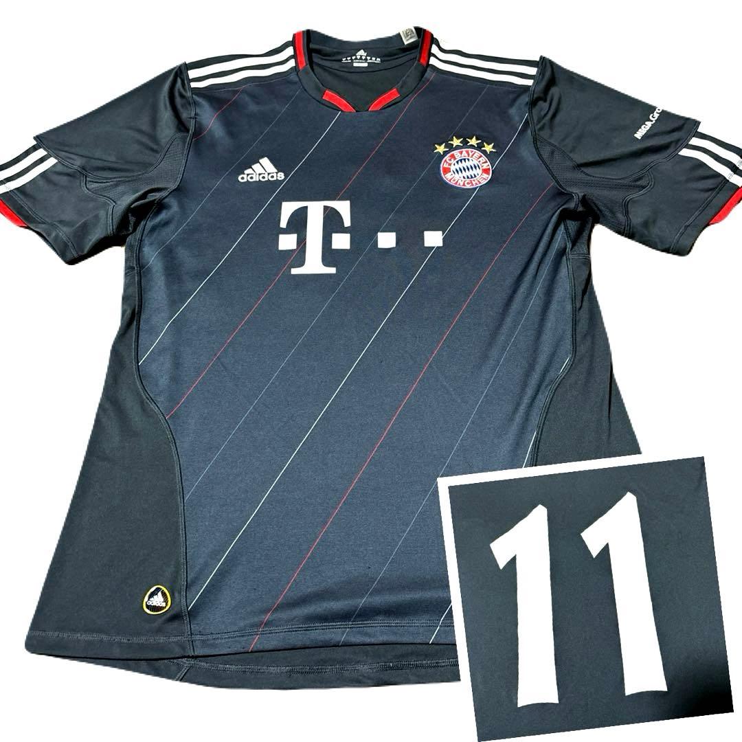 【激レア・美品】バイエルンミュンヘン 10/11 サード ユニフォーム ブラック