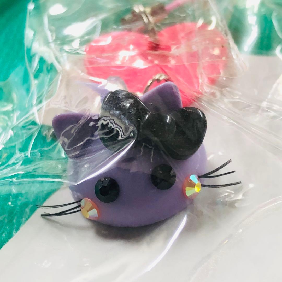 2014年製レア★ハローキティ ほっぺちゃん ストラップ6種セット サン宝石