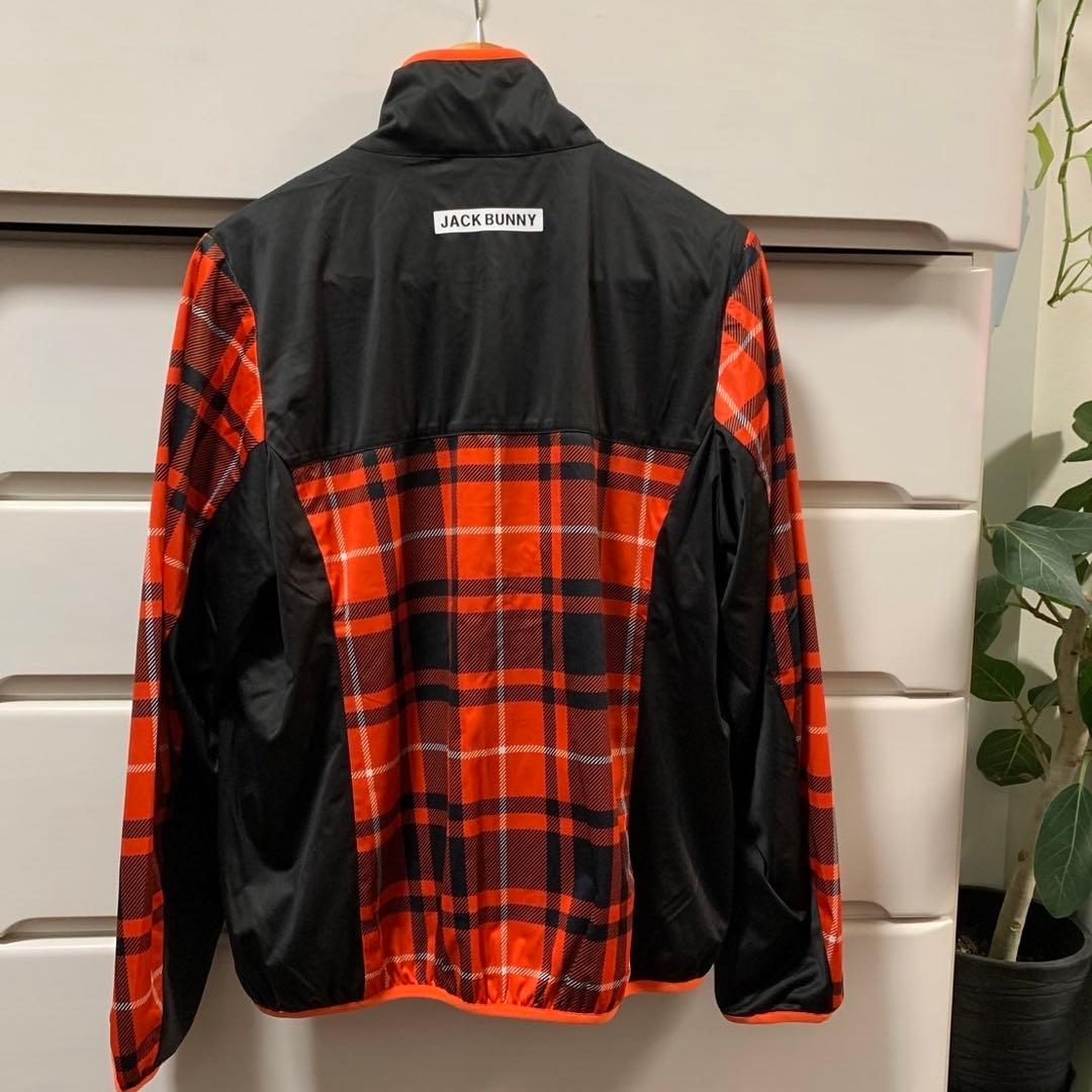 ジャックバニーPEコーティングムース赤チェックジャケットサイズ2