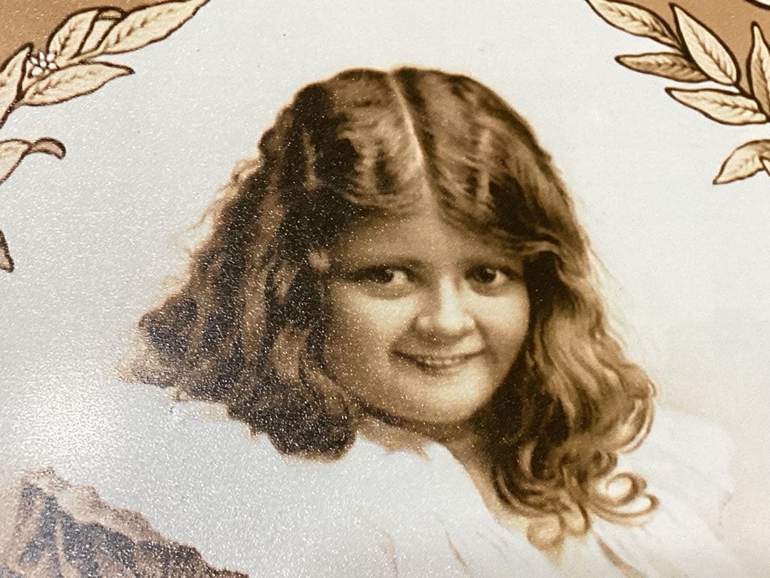 ビンテージブリキ看板　Hooton's Cocoa アメリカ製　1993年