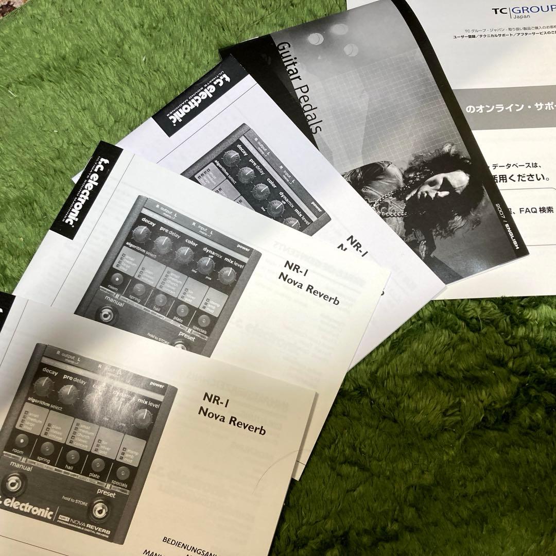 ギター tc electronic NR-1 Nova Reverb
