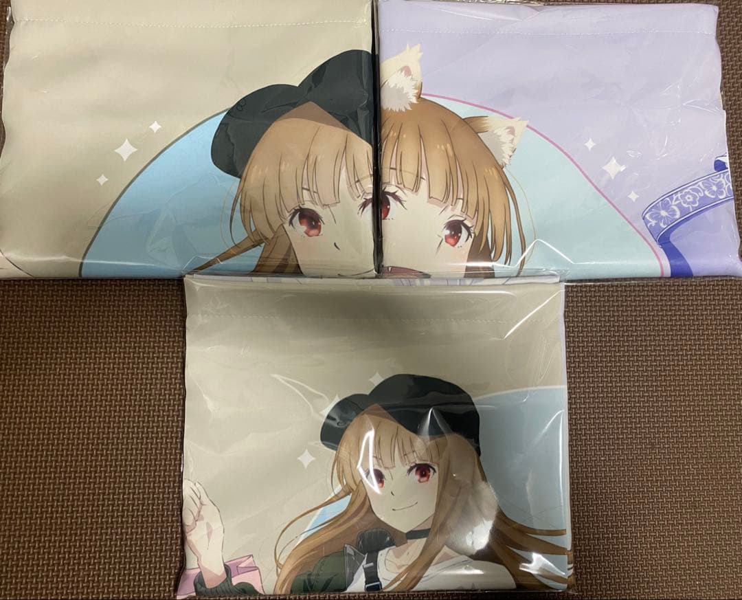 狼と香辛料 オンライン ドロードローくじ A賞 ホロ B2タペストリー 全3種