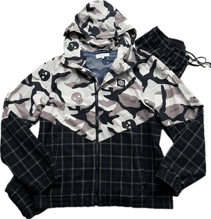 【キムタク着用】マーク＆ロナ Milo Camo ブルゾン　パンツ　セットアップ